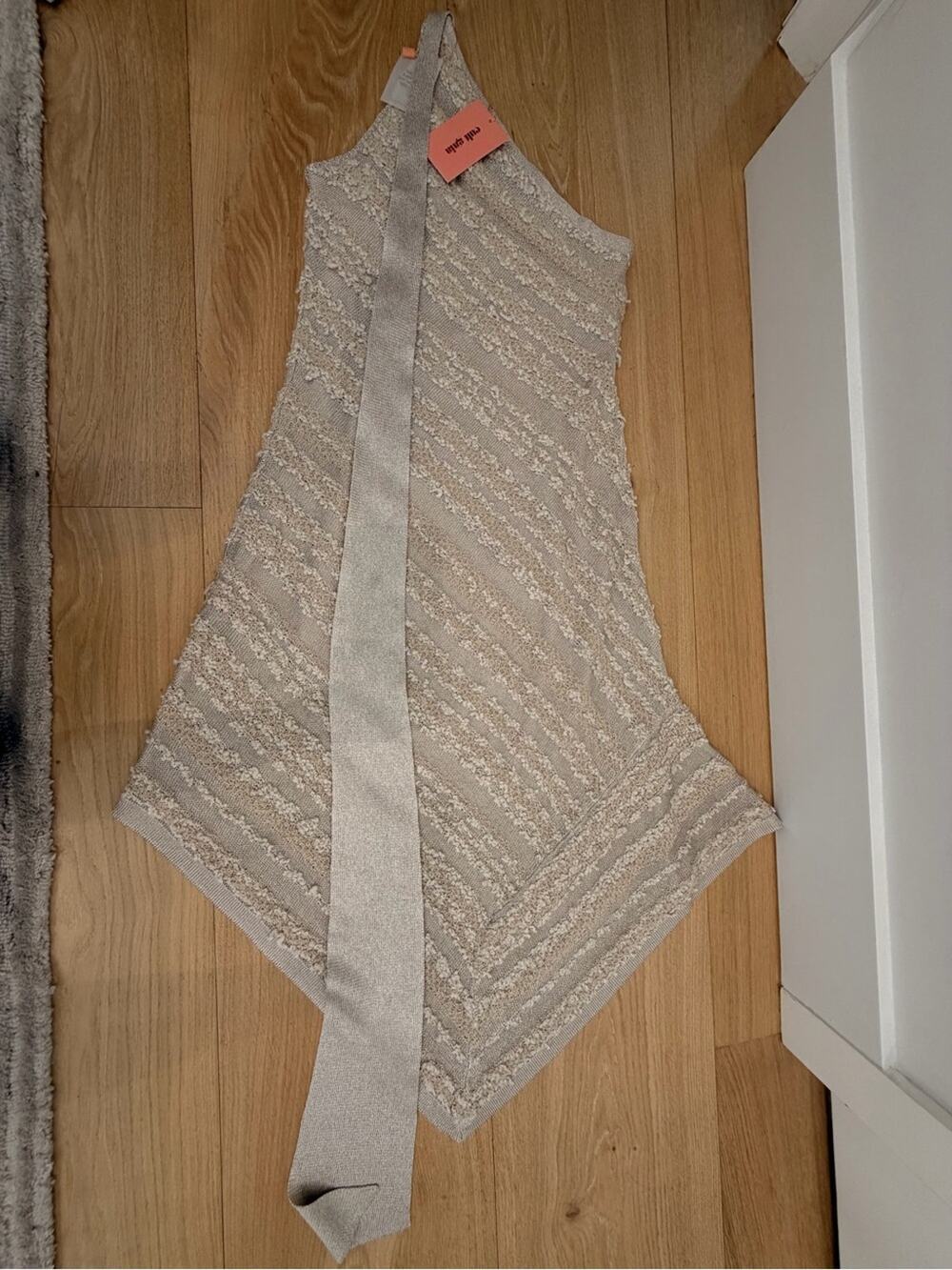cult gaia cream knit tank top